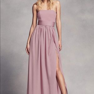Vera Wang bridesmaids dress (quartz)